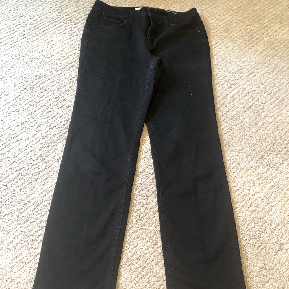 Vintage Jones New York Gramercy Curvy Black Jeans